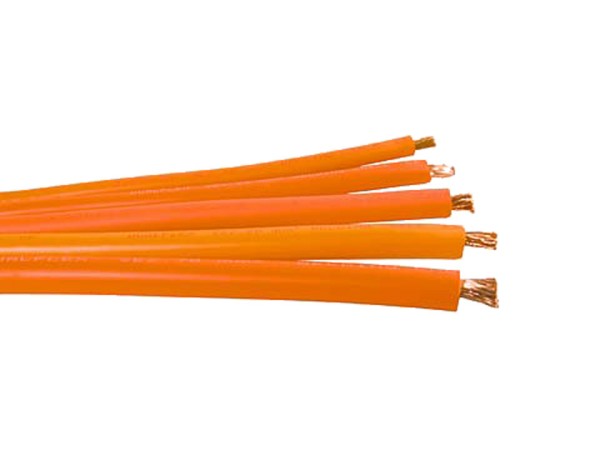 Schweißkabel Duoflex orange (bei DEL 150)