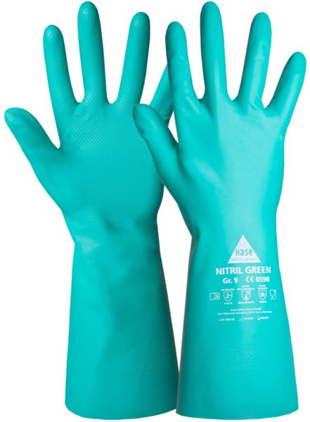 Hase NITRIL GREEN Chemikalienschutz-Handschuhe