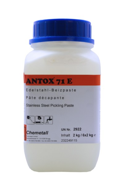 Edelstahl Beizpaste Antox 71E, 2kg