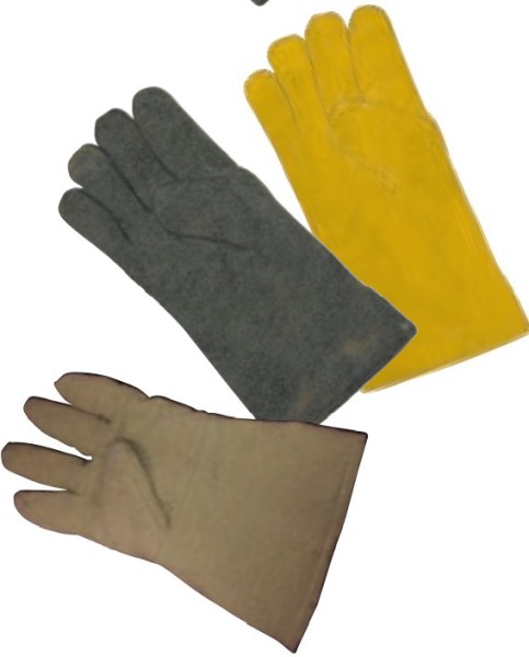5-Finger Handschuhe geeignet gegen Kontakthitze