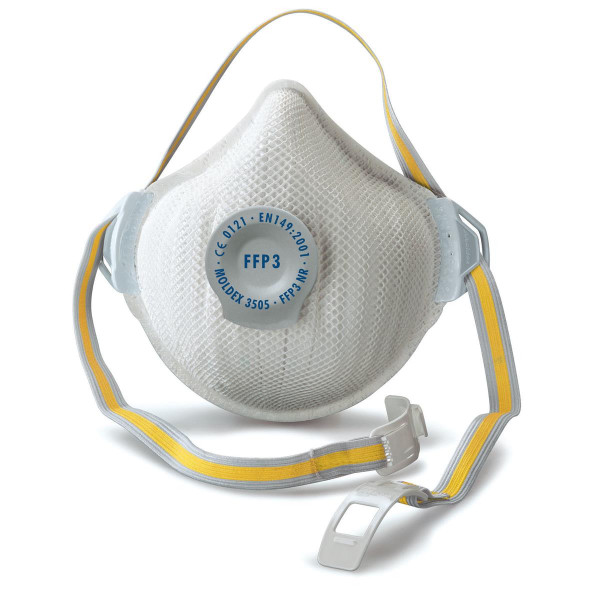 Moldex Atemschutzmaske FFP3 NR 3505 mit Klimaventil