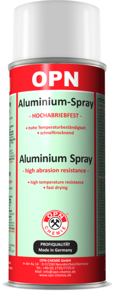 OPN Aluminiumspray - hochabriebfest, 400 ml
